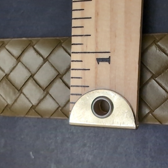 MNG Mango Women's Braided Green Belt,Size M. - Picture 9 of 9